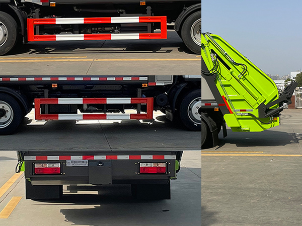 壓縮式垃圾車(chē)圖片