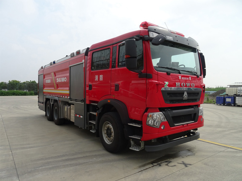 中联牌ZLF5341GXFSG180水罐消防车公告图片