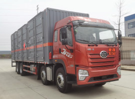 易燃气体厢式运输车