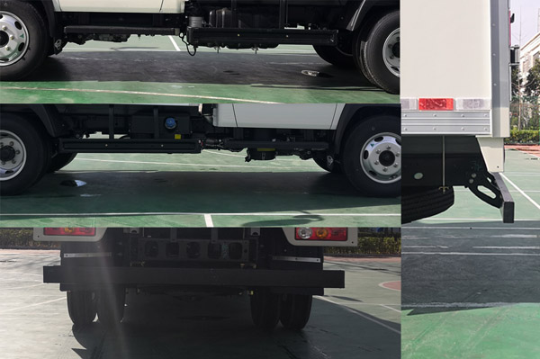 福田牌BJ5045XXY9ABA-32廂式運(yùn)輸車公告圖片