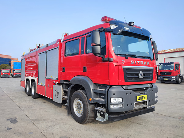 金盛盾牌JDX5310GXFGP120/SD6干粉泡沫联用消防车