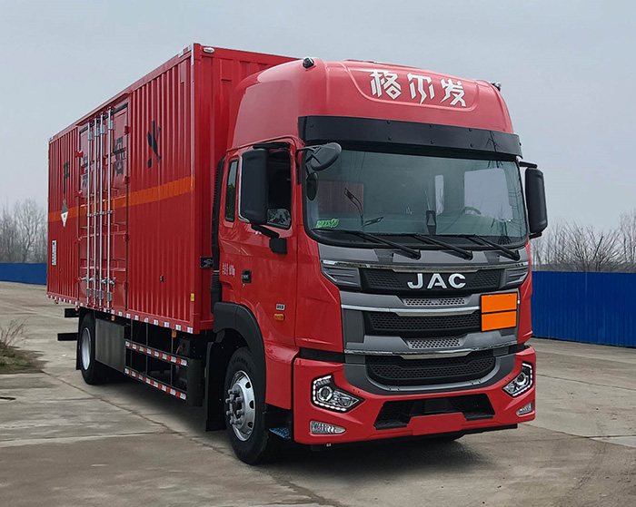 酷老板牌JSD5180XZWH6杂项危险物品厢式运输车