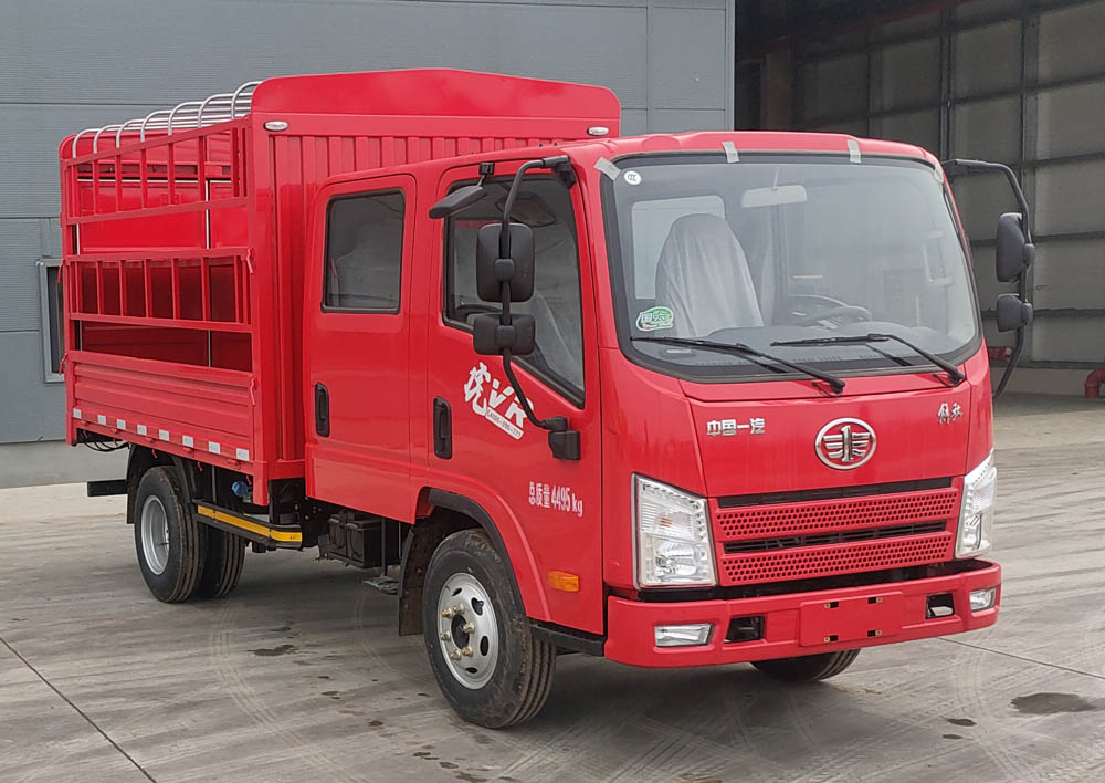 解放牌CA5040CCYP40K51L2RE6A85仓栅式运输车