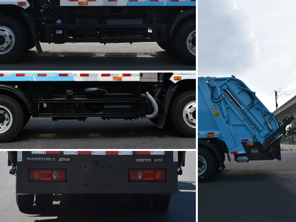 海德牌CHD5080ZYSDFE6壓縮式垃圾車公告圖片