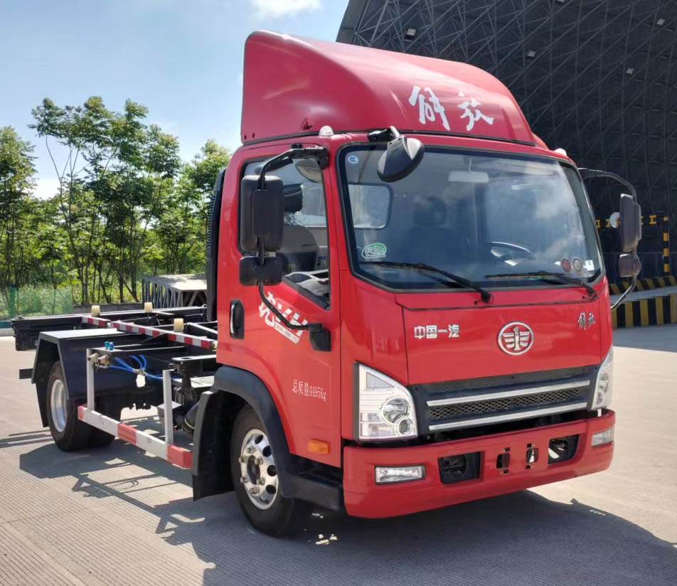 解放牌CA5049ZKXP40K41L2E6A84车厢可卸式汽车