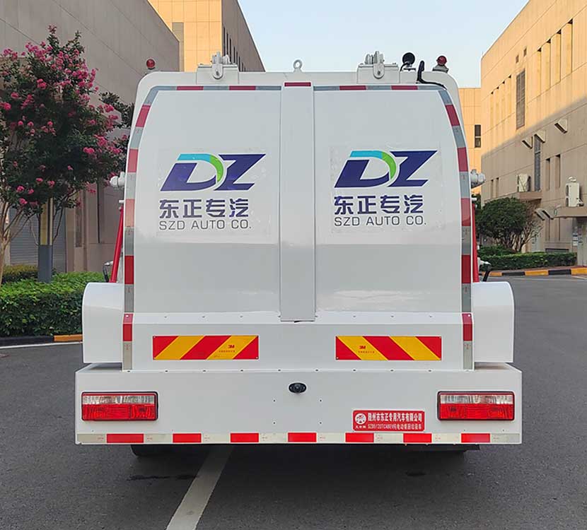 炎帝牌SZD5120TCABEV纯电动餐厨垃圾车公告图片