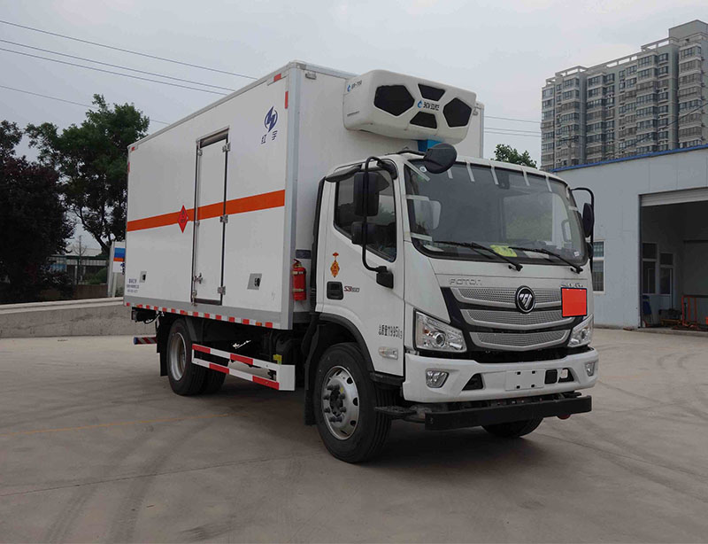 红宇牌HYJ5120XRY-BJ易燃液体厢式运输车
