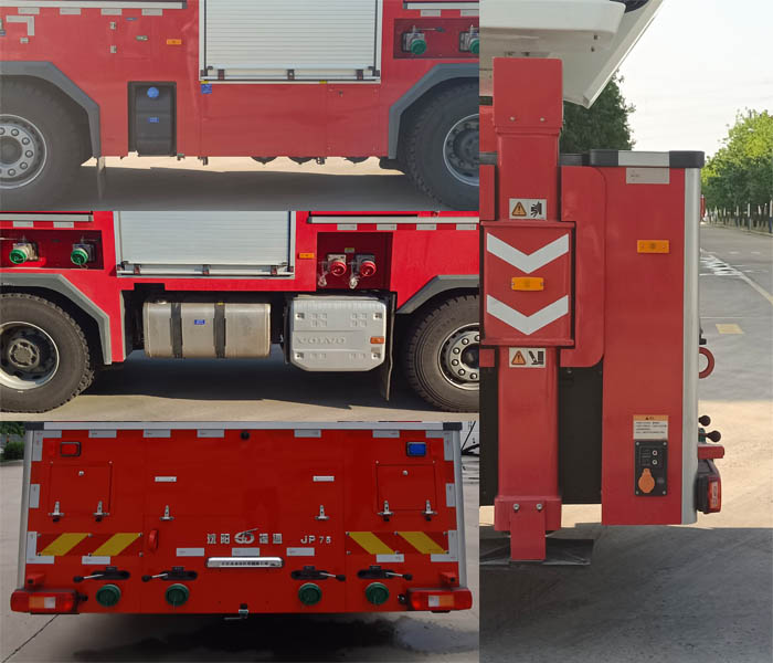 金猴牌SXT5525JXFJP75舉高噴射消防車公告圖片