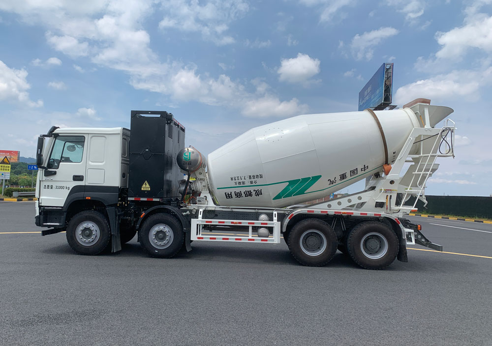 豪沃牌ZZ5312GJBV3567Z11SEV換電式純電動(dòng)混凝土攪拌運(yùn)輸車(chē)公告圖片