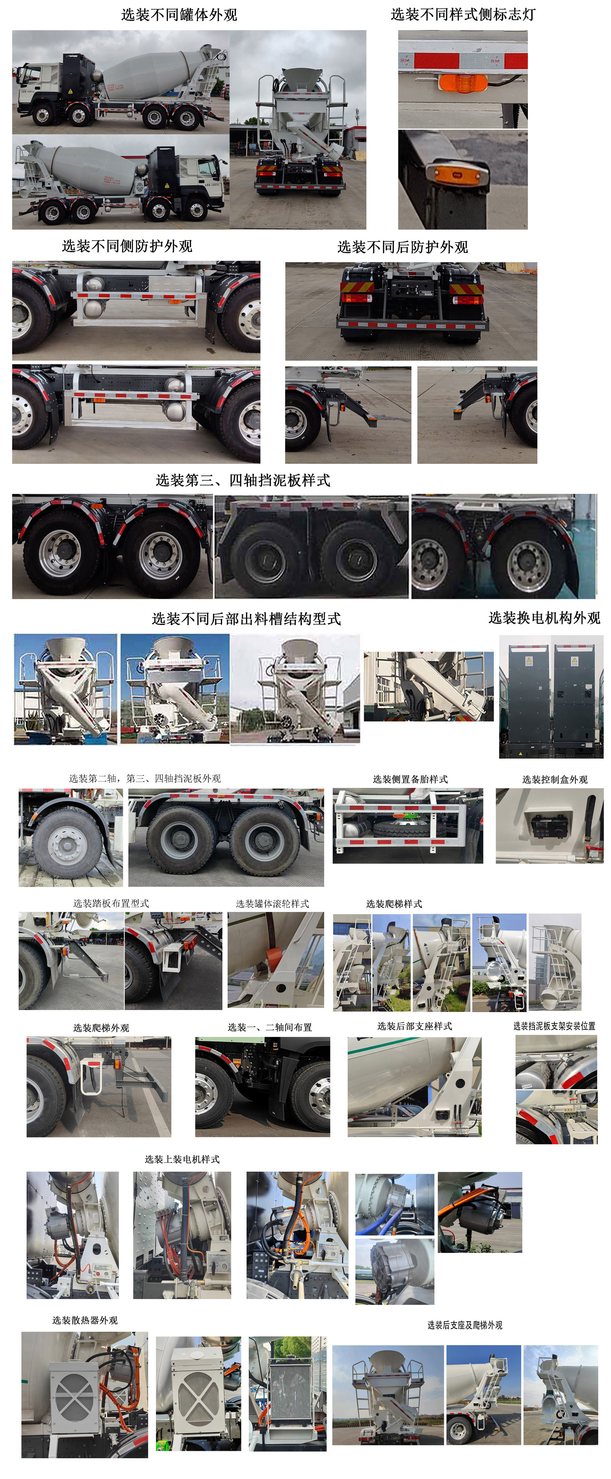 豪沃牌ZZ5312GJBV3567Z11SEV換電式純電動(dòng)混凝土攪拌運(yùn)輸車(chē)公告圖片
