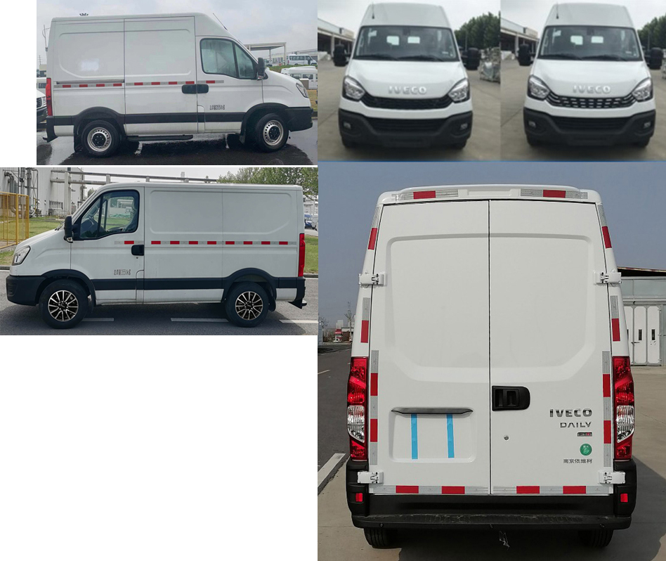 依維柯牌NJ5046XXYQE廂式運輸車公告圖片