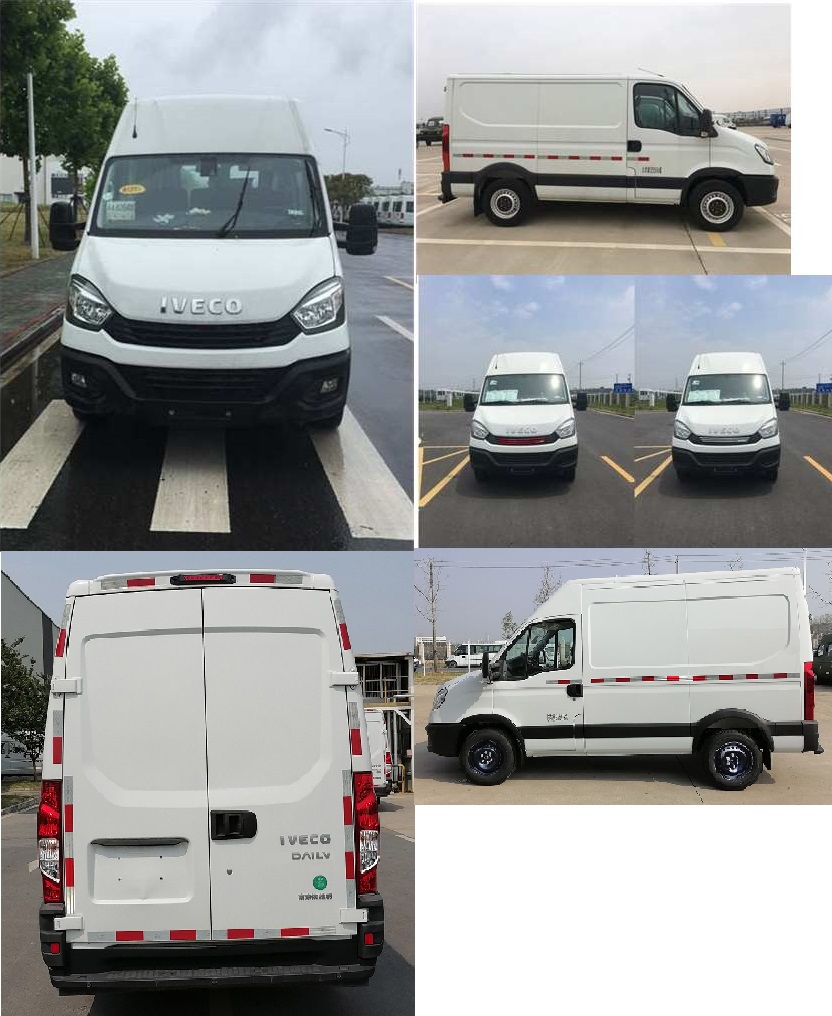 依維柯牌NJ5046XXYQE廂式運輸車公告圖片