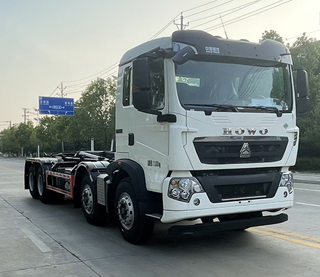 帝王環(huán)衛(wèi)牌HDW5316ZXXZ6NG車廂可卸式垃圾車公告圖片