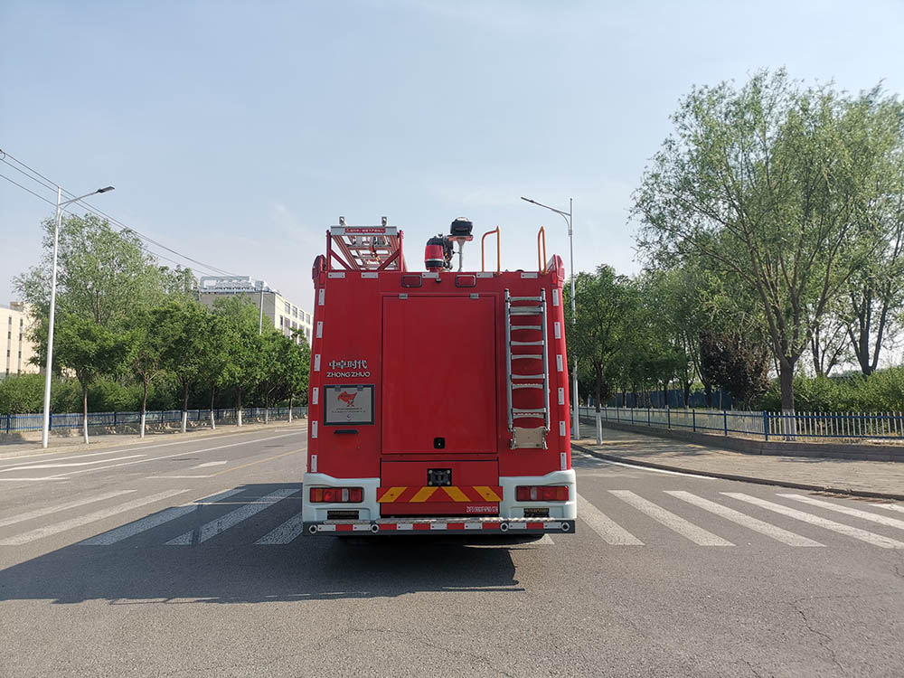 中卓時代牌ZXF5190GXFAP60/ST6壓縮空氣泡沫消防車公告圖片