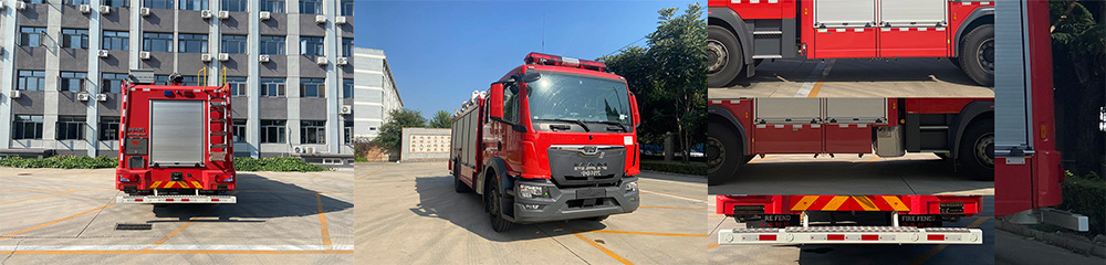 中卓時(shí)代牌ZXF5171GXFPM60/M6泡沫消防車(chē)公告圖片
