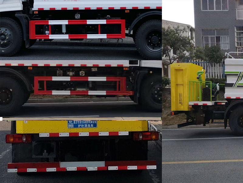 程力威牌CLW5160GQXBHA護欄清洗車公告圖片