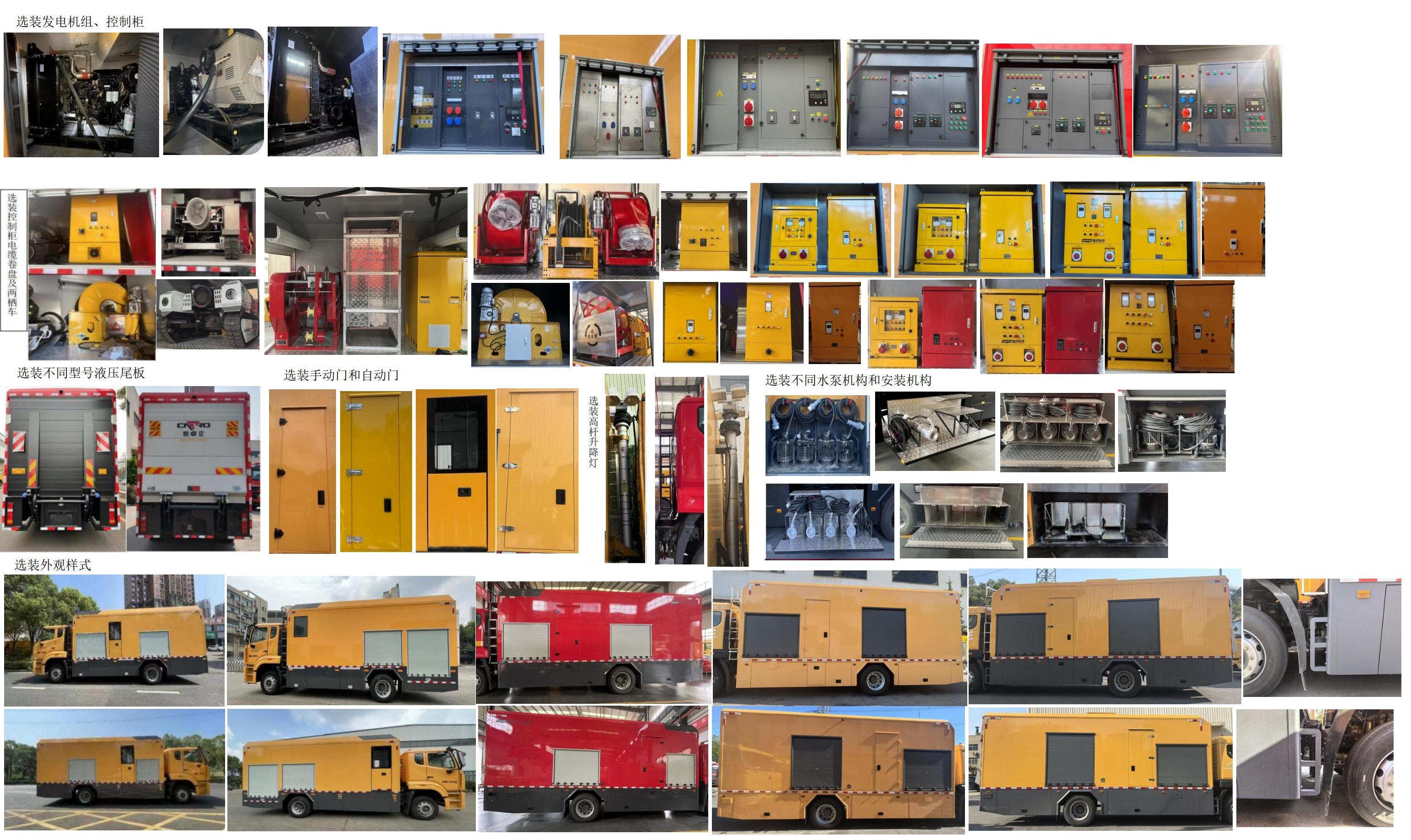 笛沃牌DWP5161TPSHW1大流量排水搶險車公告圖片