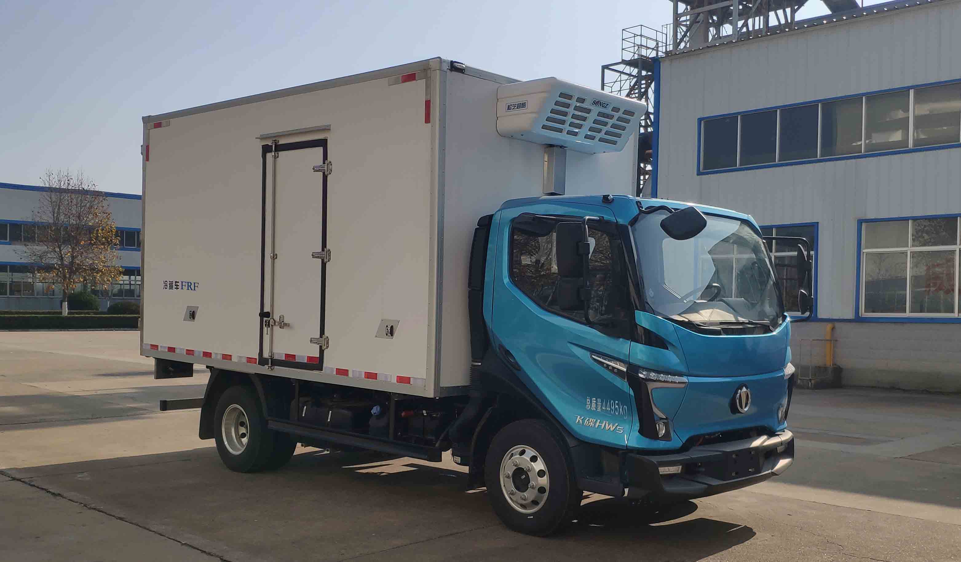 飛碟牌FD5042XLCW68PHEV-1插電式混合動力冷藏車