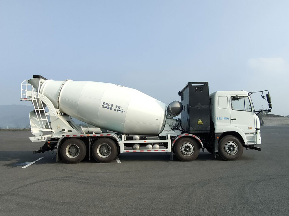 遠(yuǎn)程牌HN5312GJBN22C5BEVY換電式純電動混凝土攪拌運輸車公告圖片