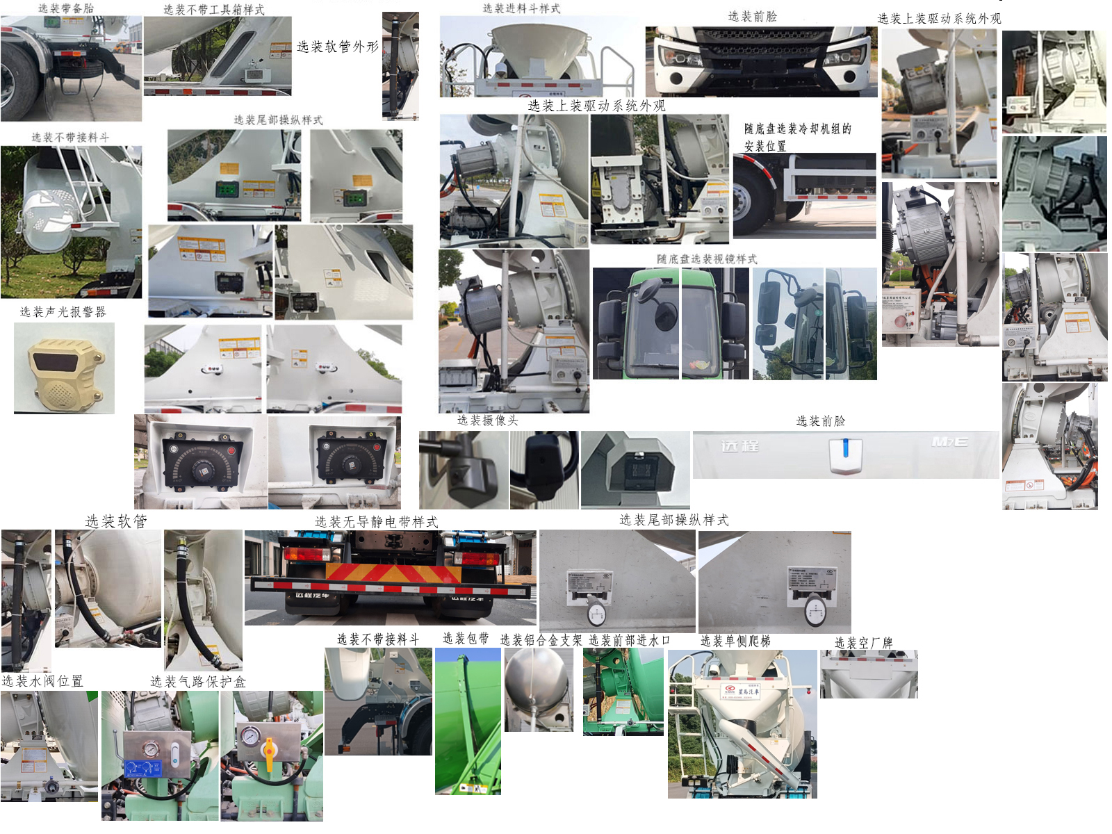遠(yuǎn)程牌HN5312GJBN22C5BEVY換電式純電動混凝土攪拌運輸車公告圖片