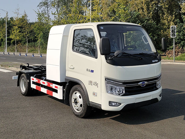 鑫馳牌XQY5041ZXXEV純電動車廂可卸式垃圾車公告圖片