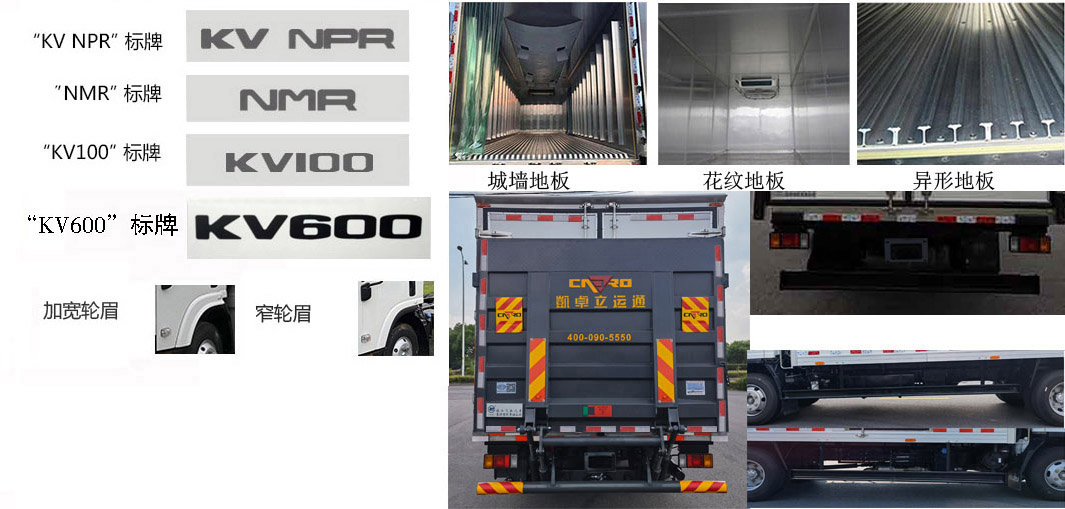 飛球牌ZJL5080XLCQ6冷藏車公告圖片