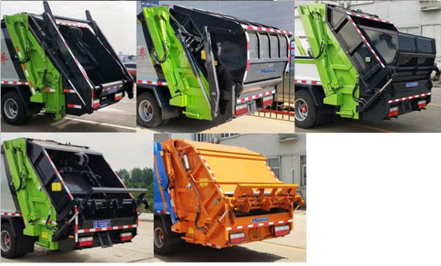 神百重工牌ABC5045ZYSE6壓縮式垃圾車公告圖片