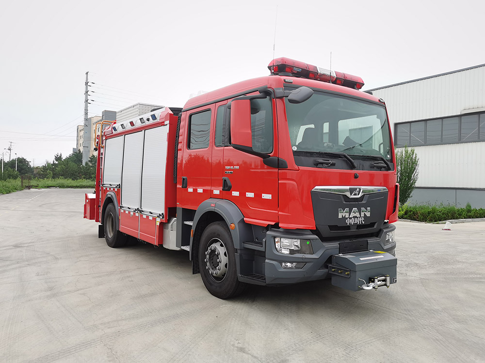 中卓時代牌ZXF5121TXFJY100/M6搶險救援消防車