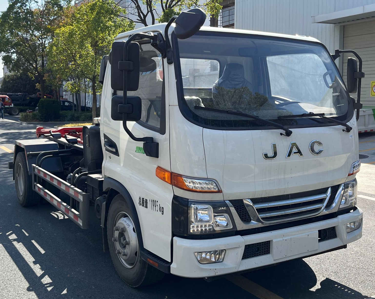 江淮牌HFC5120ZXXP32K1C2NS車廂可卸式垃圾車公告圖片