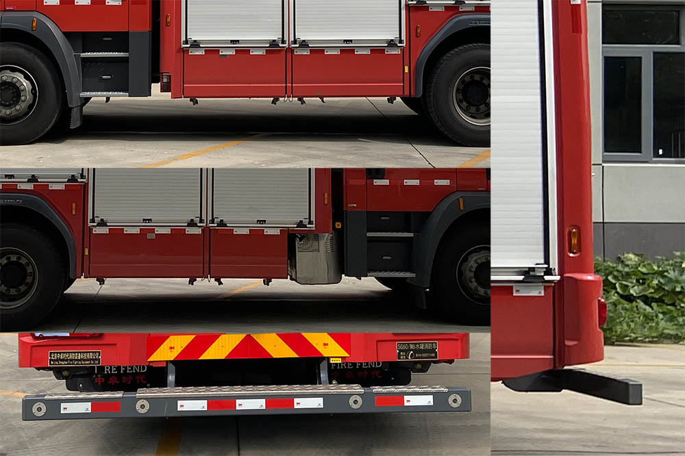 中卓時(shí)代牌ZXF5171GXFSG60/M6水罐消防車公告圖片