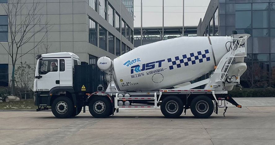 瑞江牌WL5310GJBSXDFBEV純電動混凝土攪拌運(yùn)輸車公告圖片