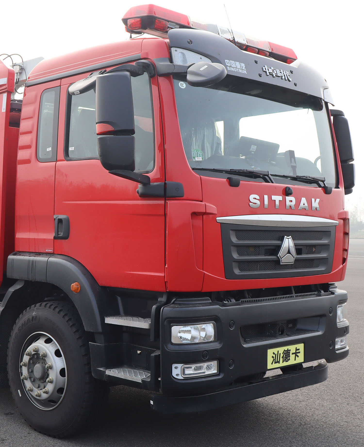 中卓時(shí)代牌ZXF5180GXFPM50/ST6泡沫消防車(chē)公告圖片