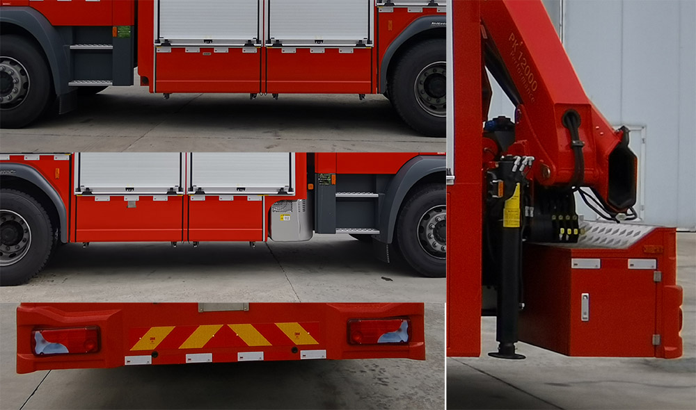 中卓時(shí)代牌ZXF5130TXFJY100/M6搶險(xiǎn)救援消防車公告圖片