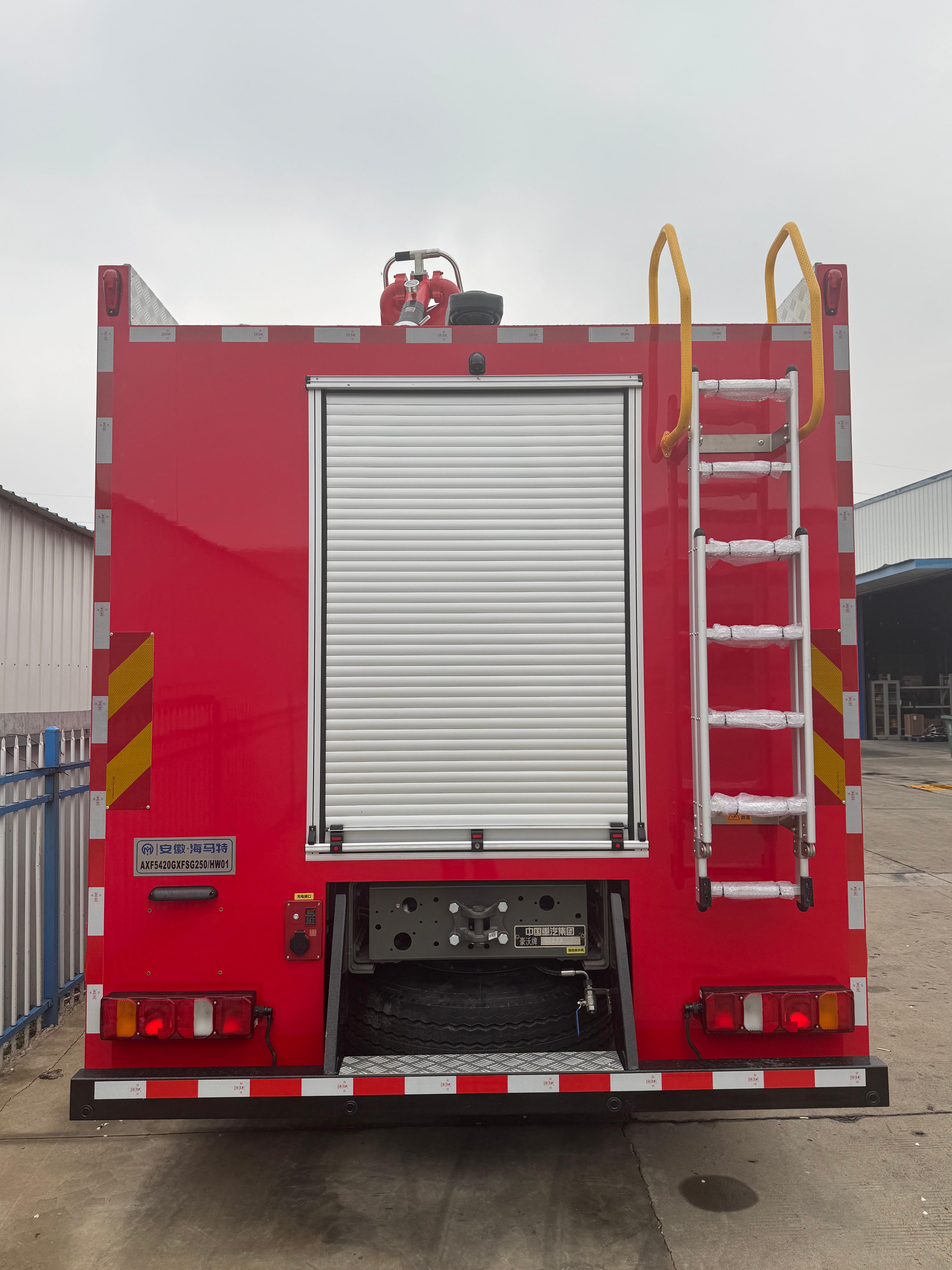 海翔龍牌AXF5420GXFSG250/HW01水罐消防車公告圖片