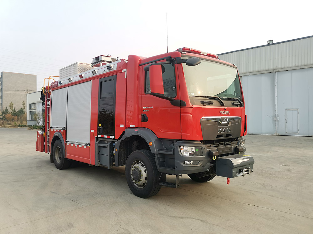 中卓時代牌ZXF5140TXFJY100/M6搶險救援消防車