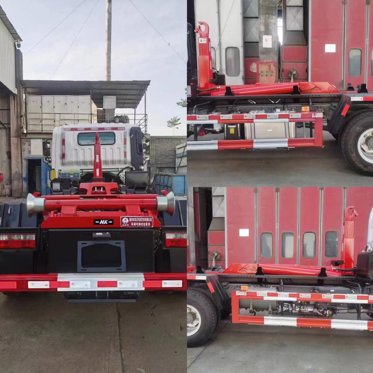 炎帝牌SZD5110ZXXCDW6車廂可卸式垃圾車公告圖片