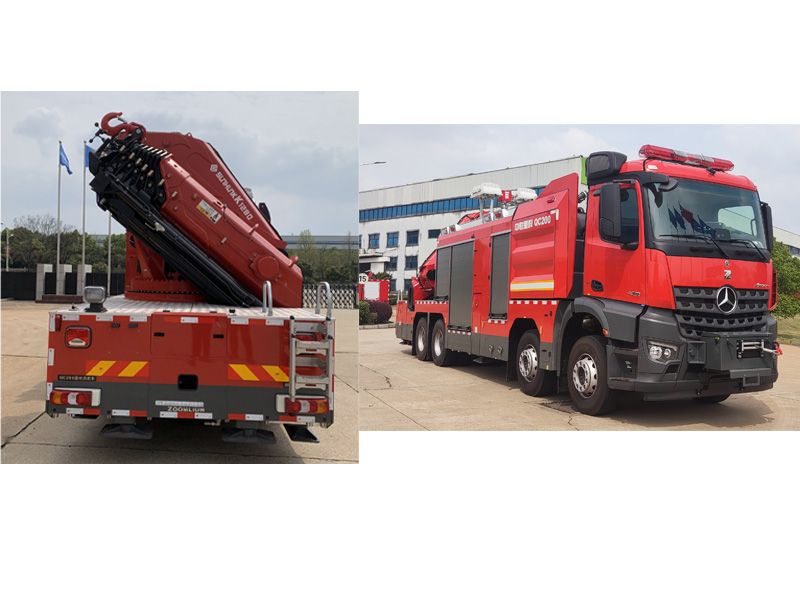 中聯(lián)牌ZLF5400TXFQC200/JY器材消防車公告圖片