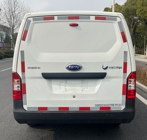 開(kāi)瑞牌SQR5036XXYBEVH36純電動(dòng)廂式運(yùn)輸車(chē)公告圖片