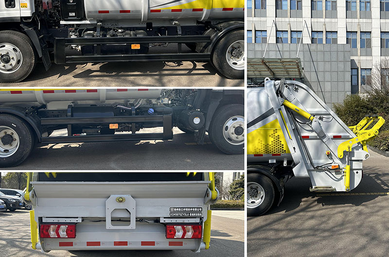 徐工牌XGH5070ZYSL6壓縮式垃圾車(chē)公告圖片