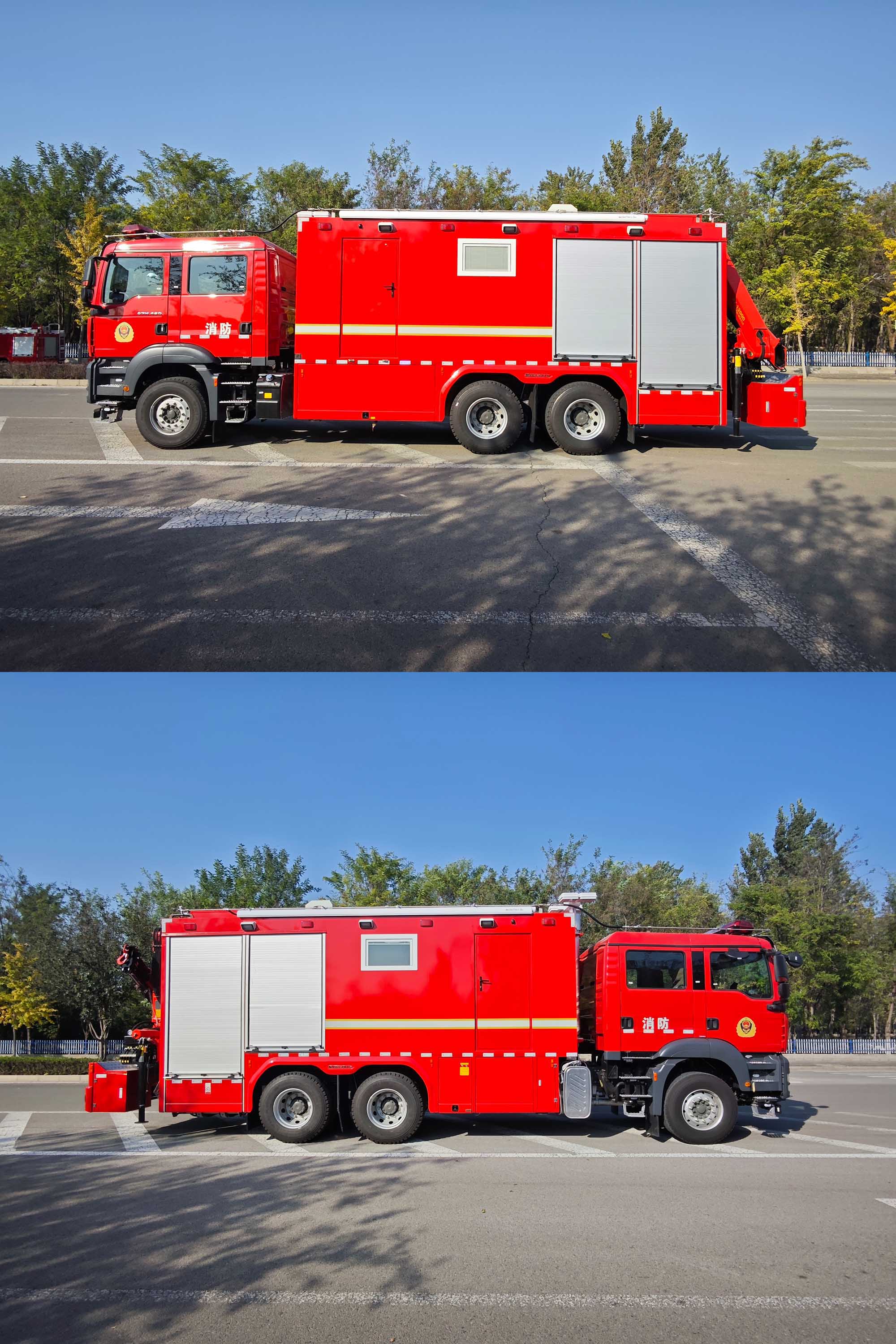 中卓時(shí)代牌ZXF5210TXFHJ100/ST6化學(xué)救援消防車(chē)公告圖片