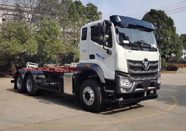 普羅科牌BJ5253ZXXE6-P1車廂可卸式垃圾車公告圖片