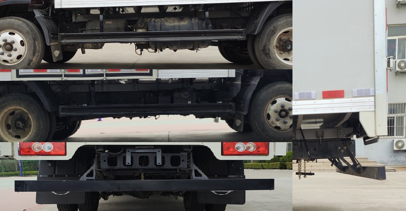 福田牌BJ5046XXY9JBA-56廂式運(yùn)輸車(chē)公告圖片