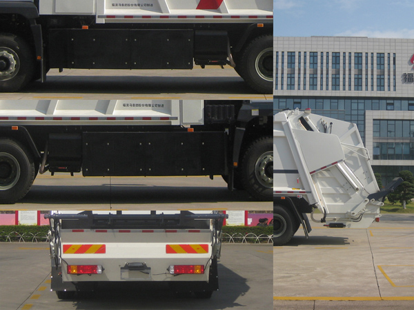 福龍馬牌FLM5250ZYSSZBEV純電動(dòng)壓縮式垃圾車(chē)公告圖片