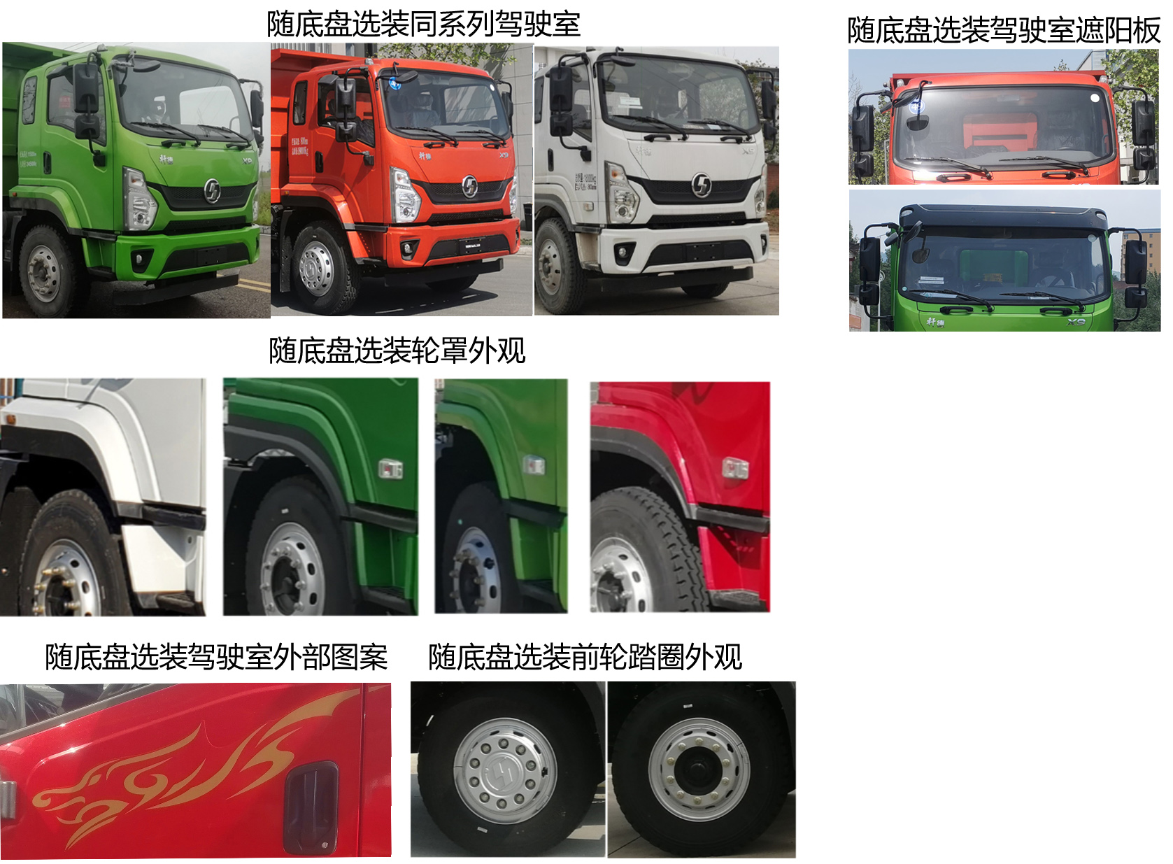 巨錚牌BCD5180TZLSX6渣料運(yùn)輸車公告圖片