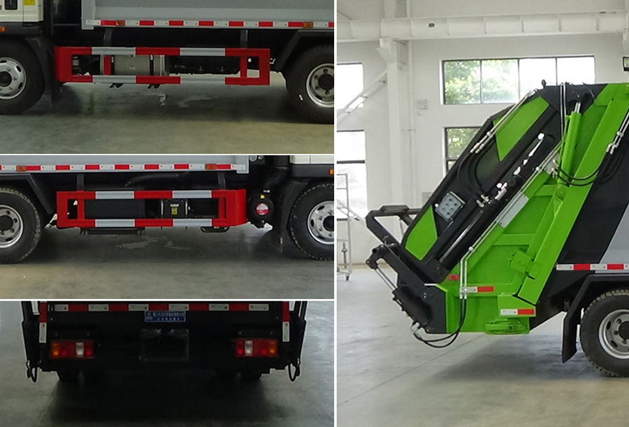 程力威牌CLW5091ZYSBHE壓縮式垃圾車公告圖片