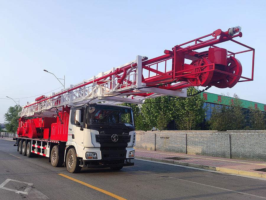 專致牌YZZ5510TXJSX6修井機(jī)公告圖片