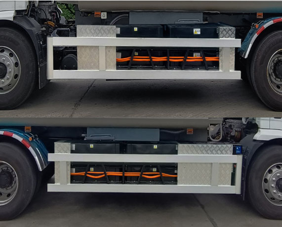 三聯(lián)牌YSY5181ZYSBEV純電動壓縮式垃圾車公告圖片