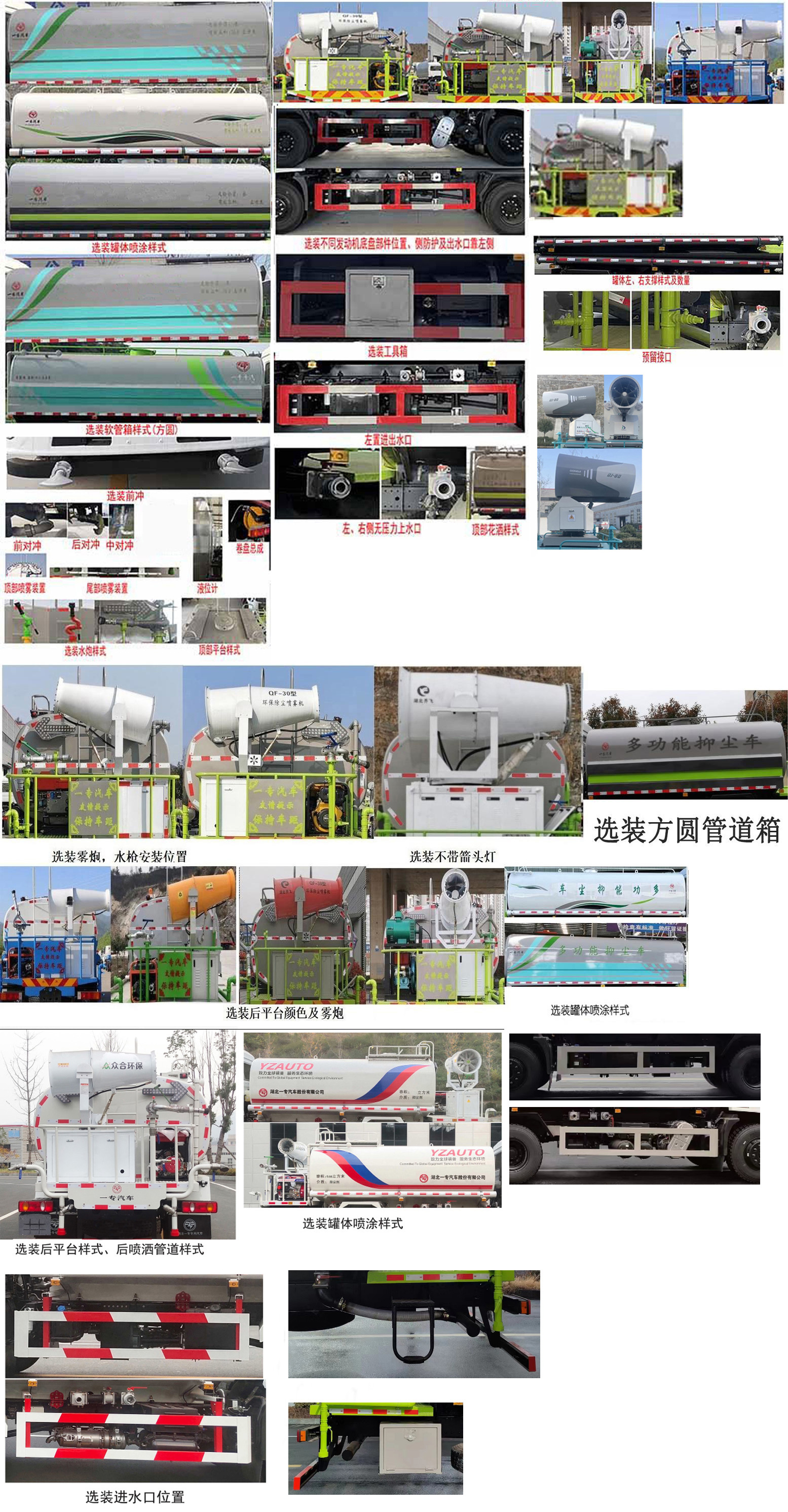 專致牌YZZ5250TDYDV6多功能抑塵車公告圖片