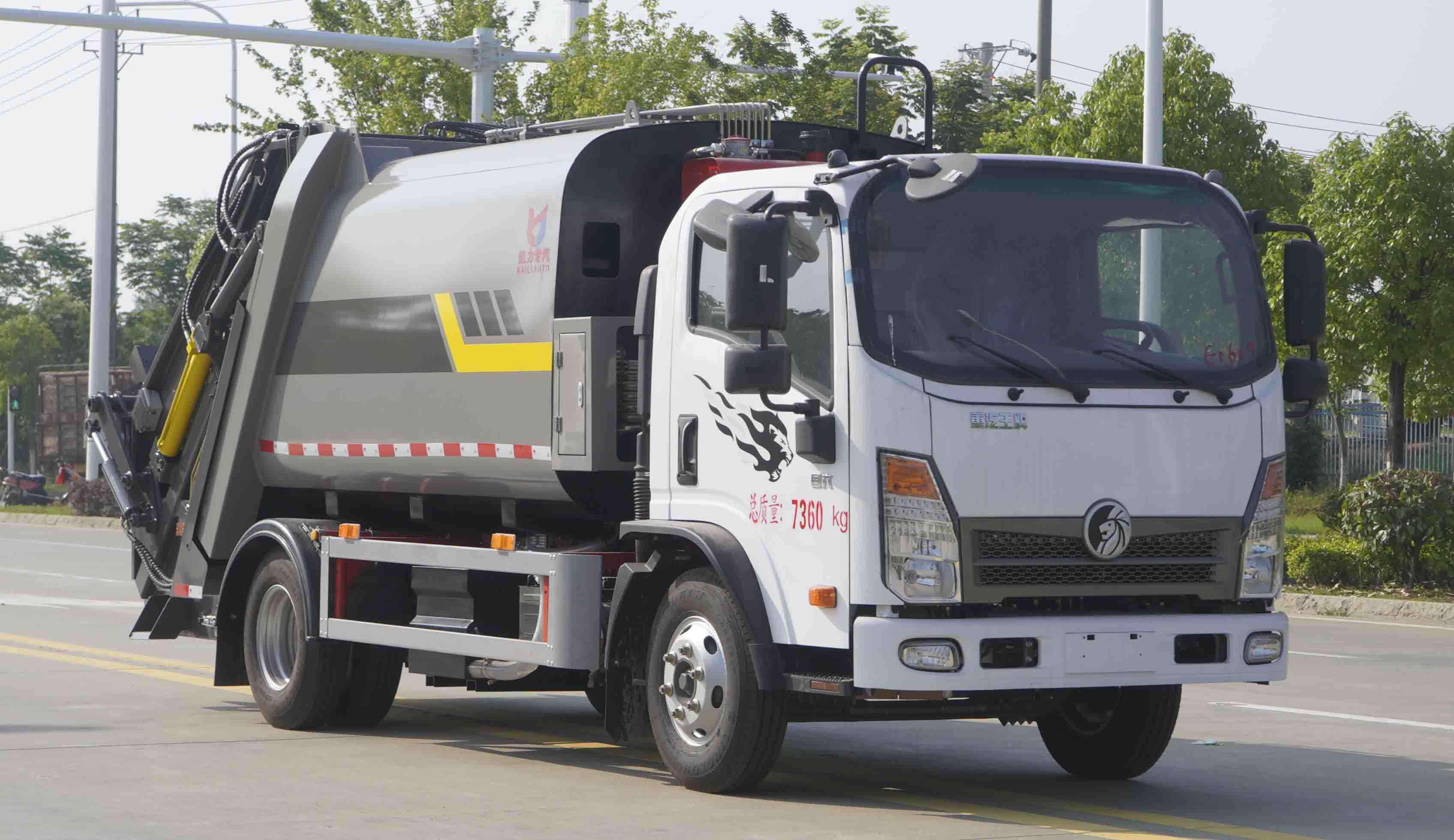 凱力風(fēng)牌KLF5071ZYSC6壓縮式垃圾車公告圖片