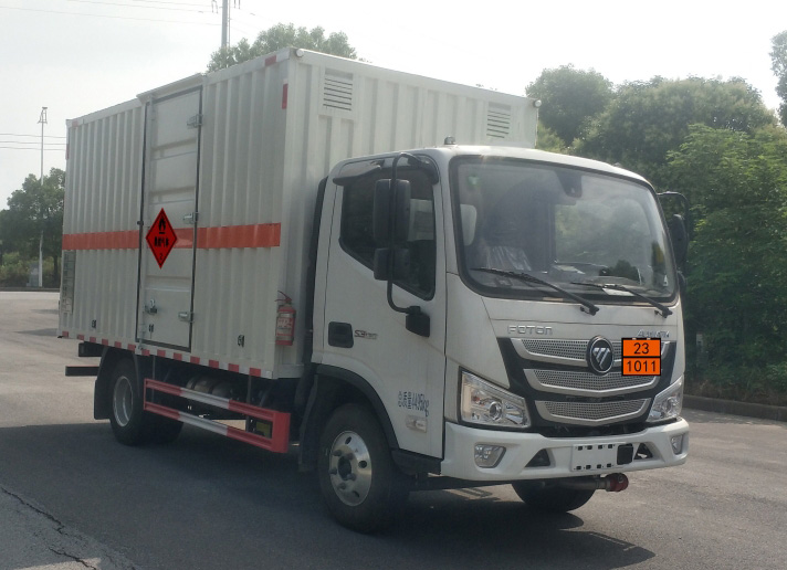 神路牌ESL5045XRQ6BJ易燃氣體廂式運輸車